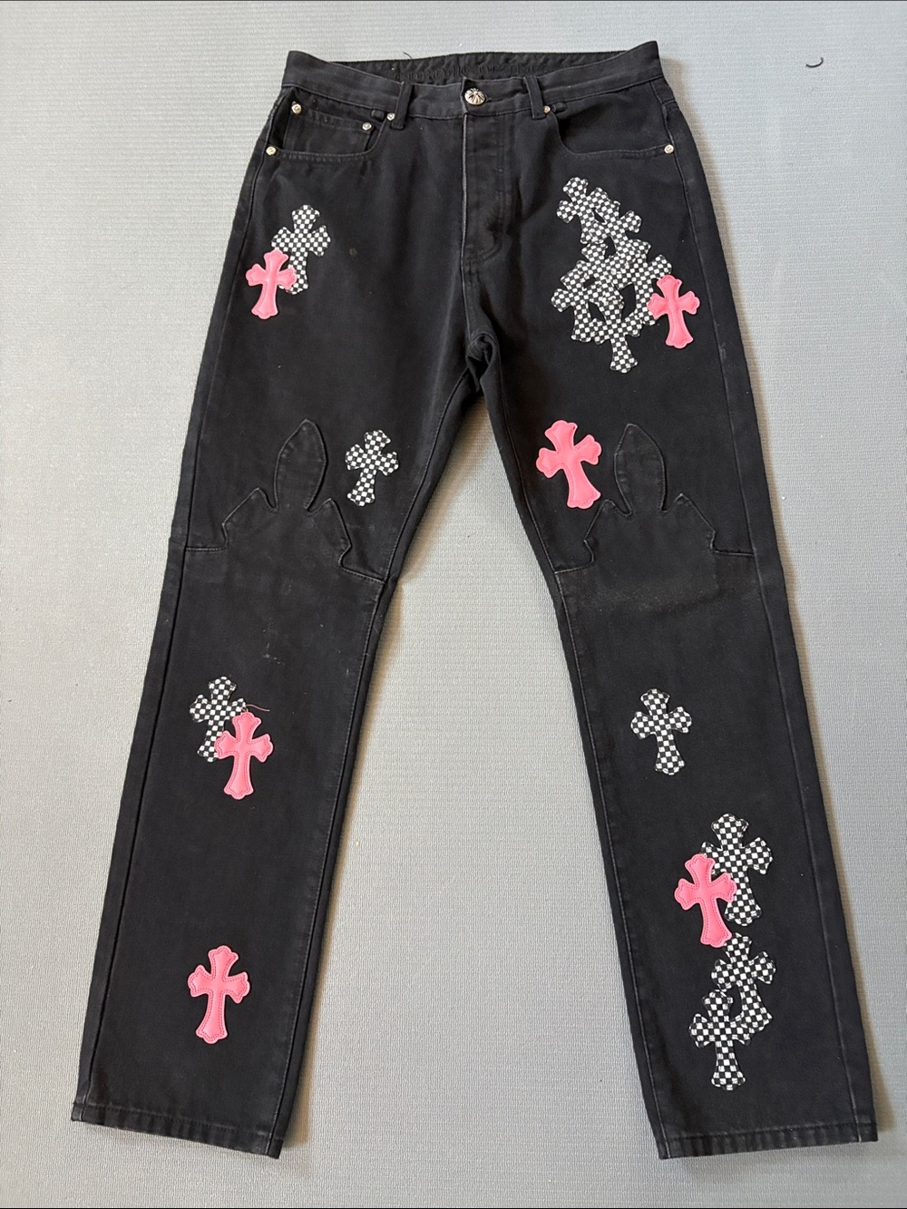 Chrome heart jeans